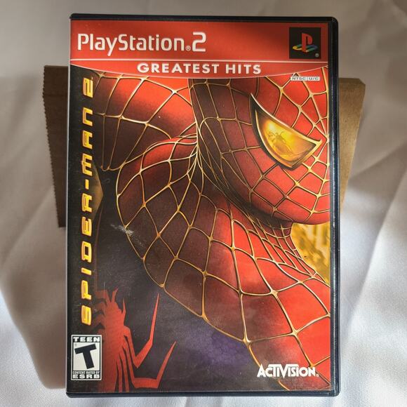 PlayStation 2 Spiderman 2 With Manual - Picture 1 of 4